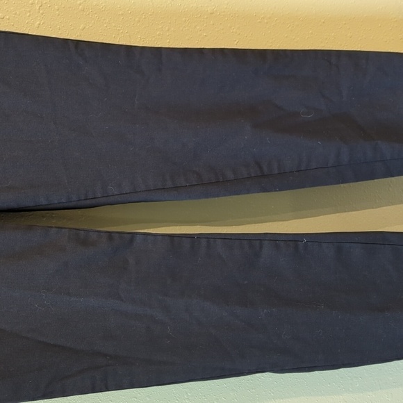 Everlane Wool 28x32 Mens Slacks Dress Pants Dark Blue Old Money - Picture 3 of 9